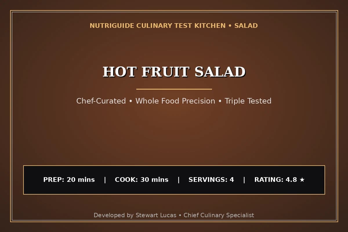 Hot Fruit Salad