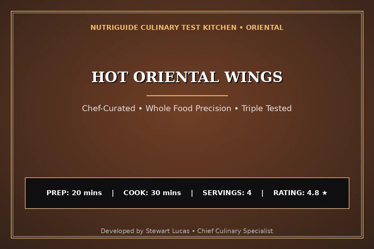 Hot Oriental Wings