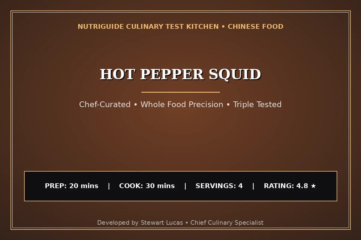 Hot Pepper Squid