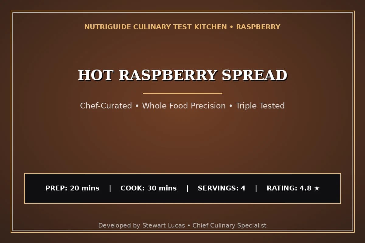 Hot Raspberry Spread