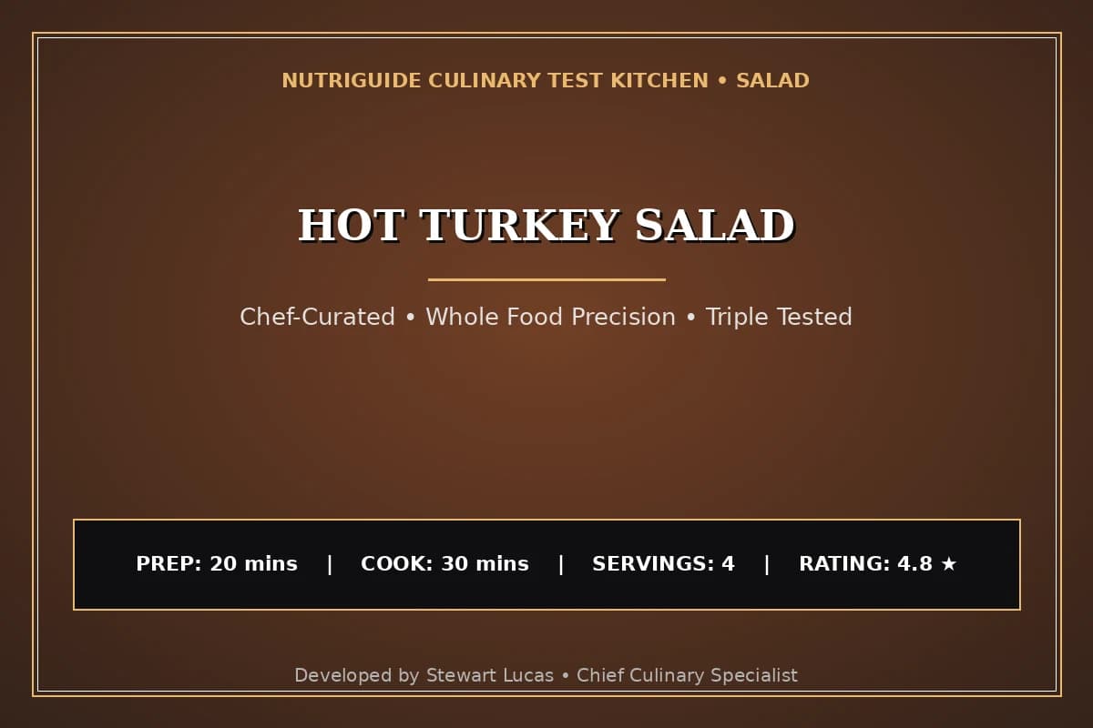 Hot Turkey Salad