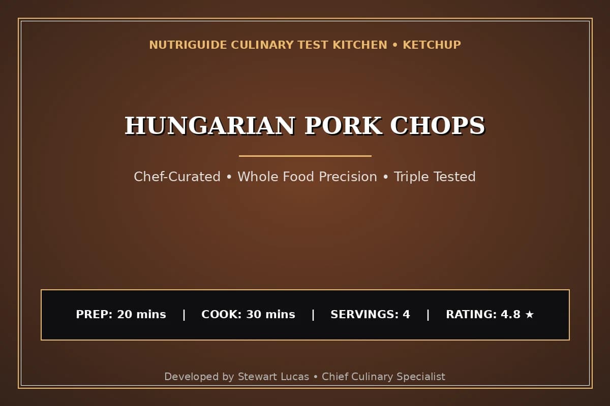 Hungarian Pork Chops