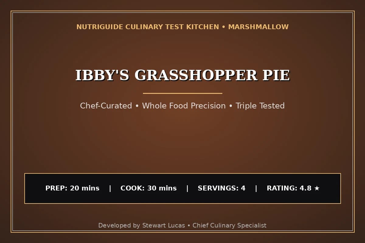 Ibby'S Grasshopper Pie