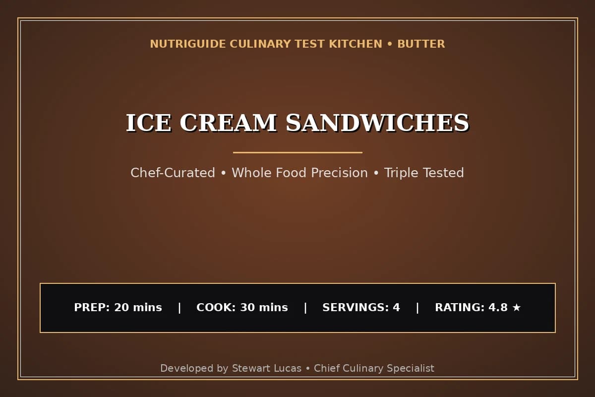 Ice Cream Sandwiches