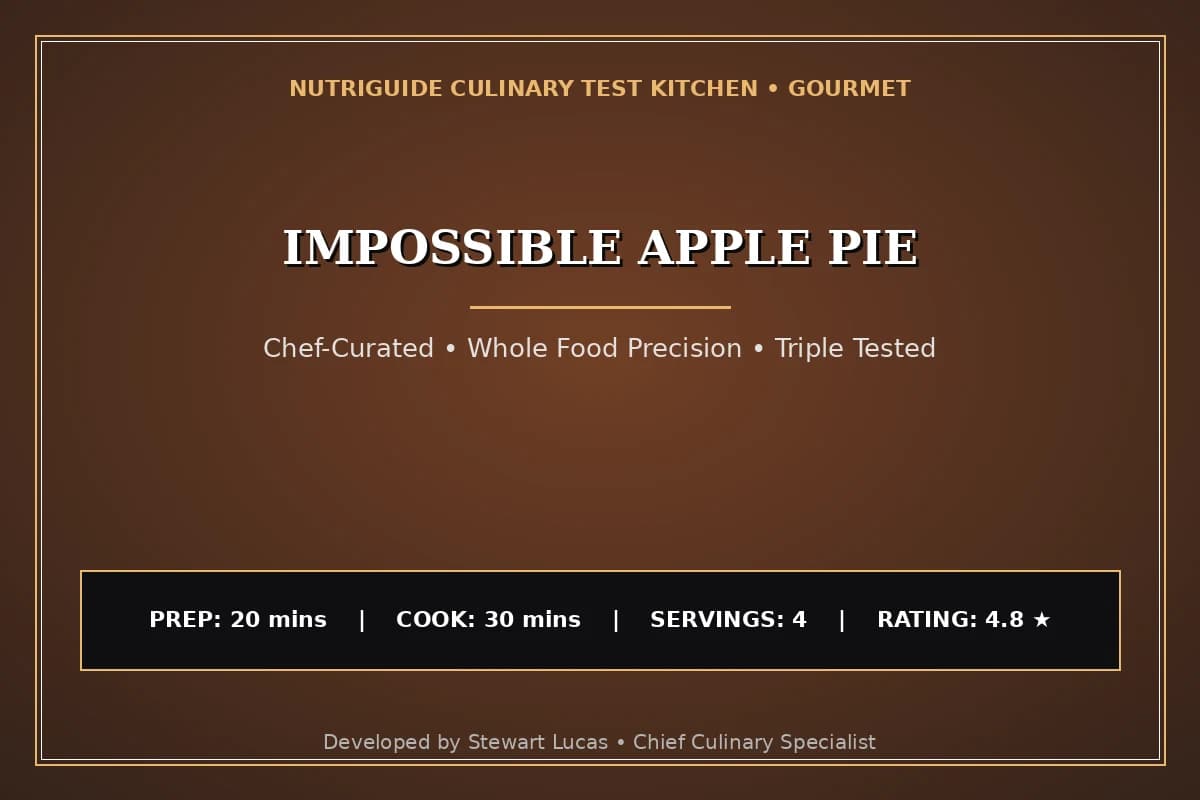Impossible Apple Pie