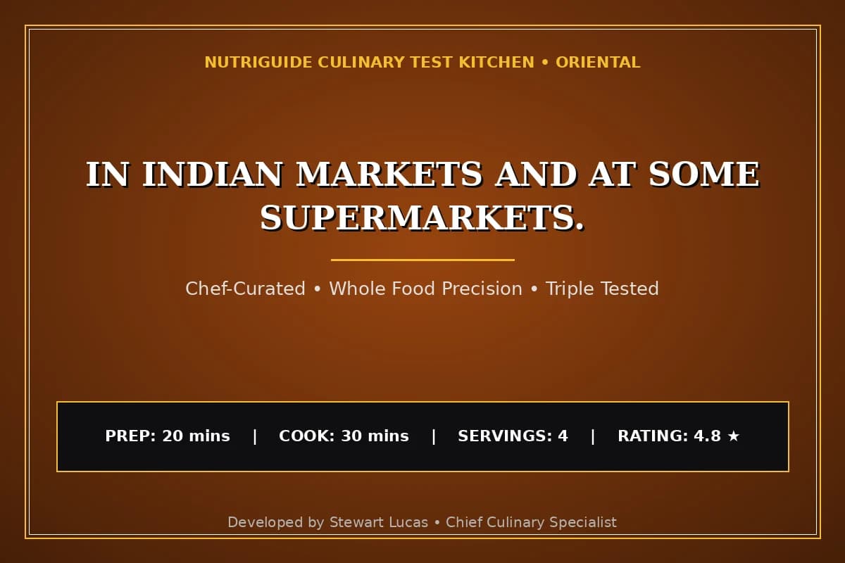 In Indian Markets And At Some Supermarkets.