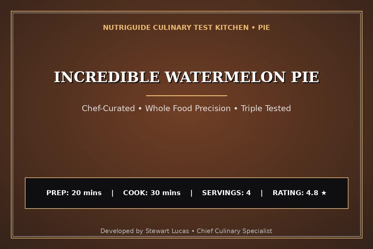 Incredible Watermelon Pie
