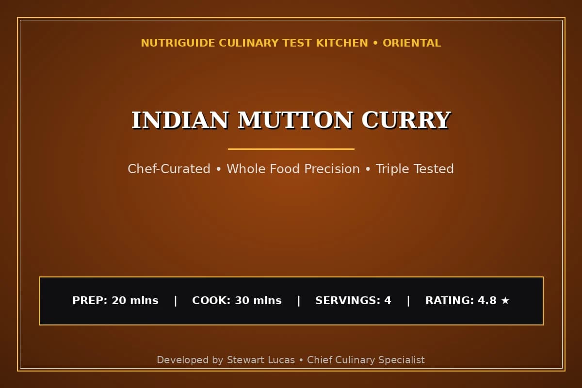 Indian Mutton Curry