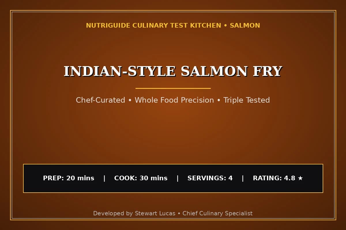 Indian-Style Salmon Fry