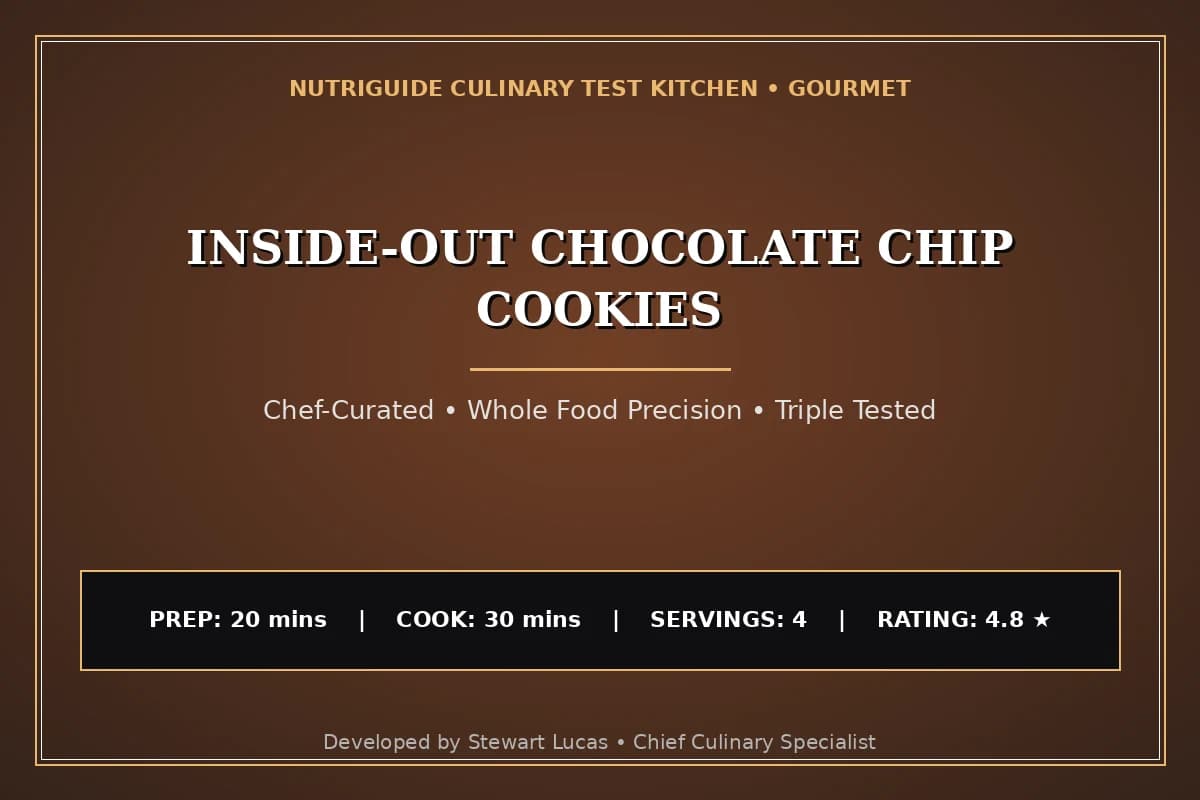 Inside-Out Chocolate Chip Cookies