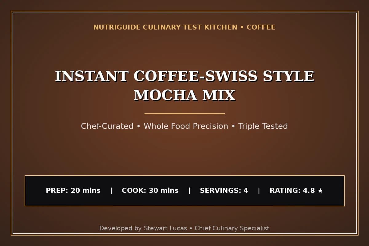 Instant Coffee-Swiss Style Mocha Mix