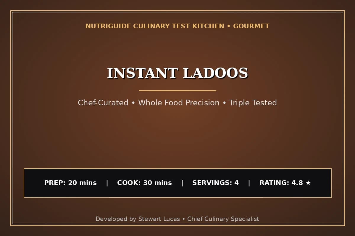 Instant Ladoos