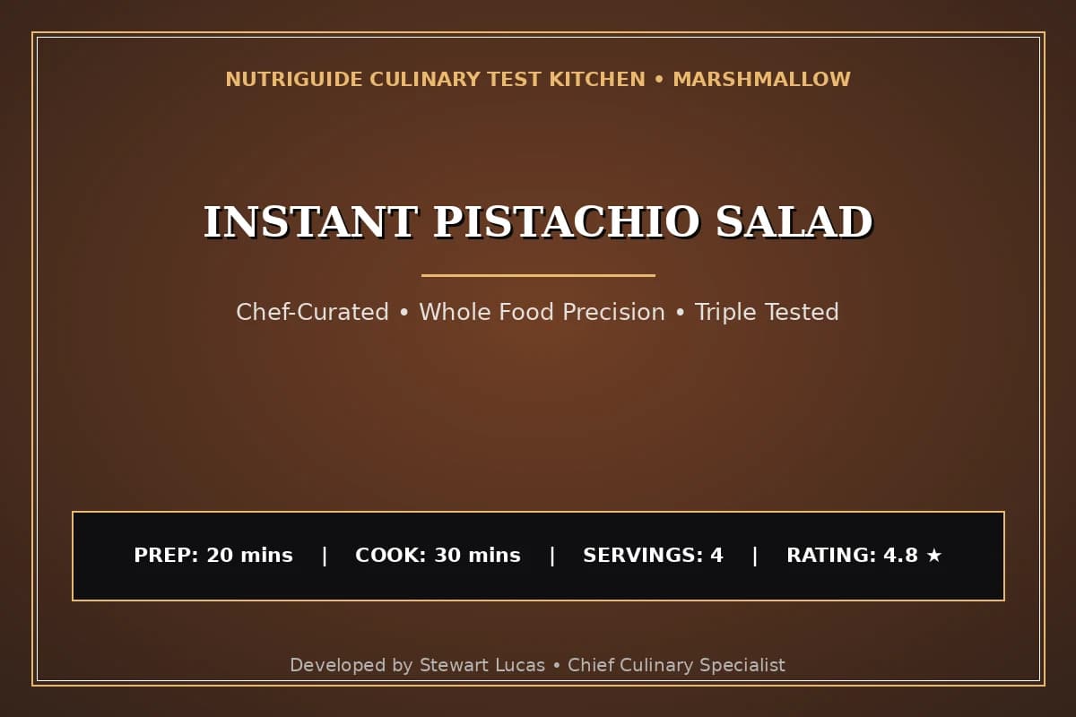Instant Pistachio Salad