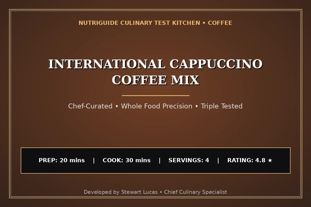 International Cappuccino Coffee Mix