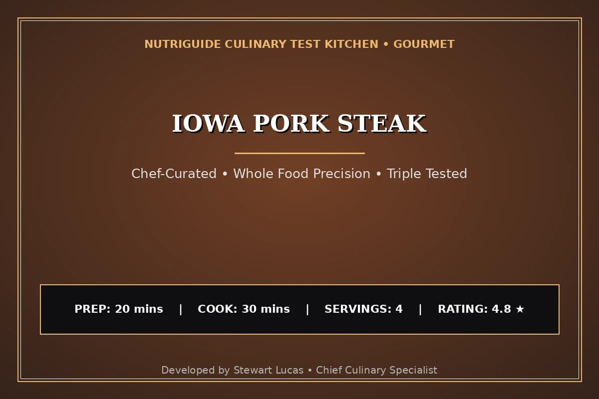 Iowa Pork Steak