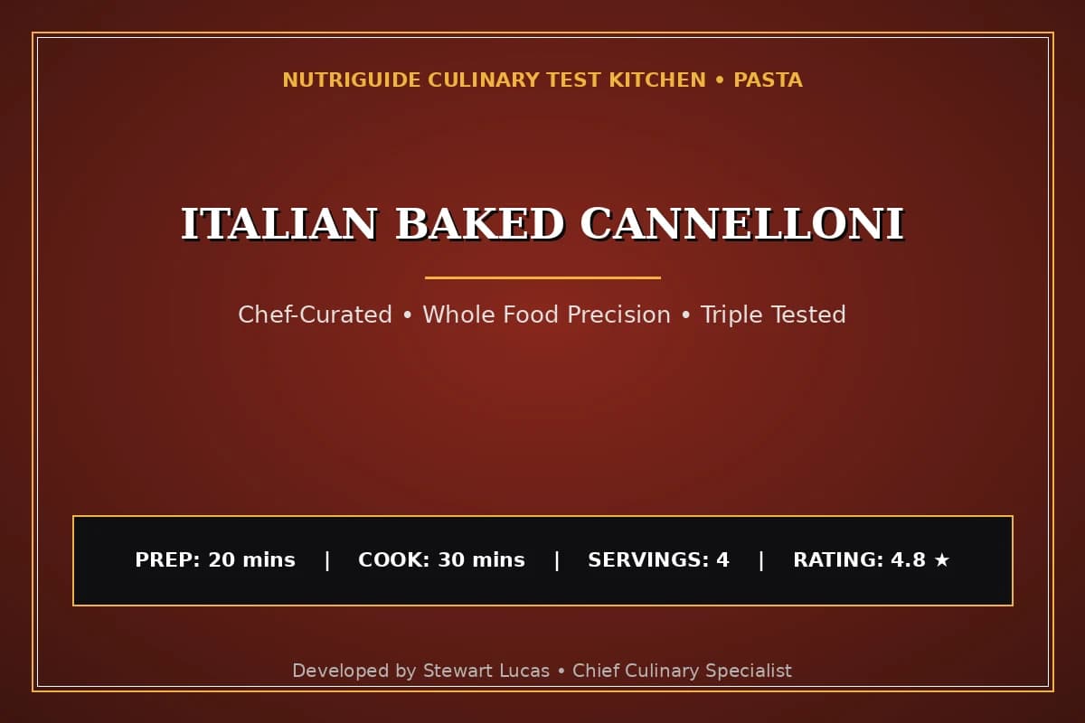 Italian Baked Cannelloni