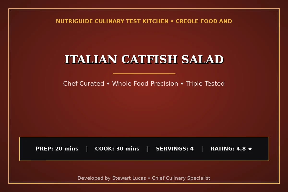Italian Catfish Salad