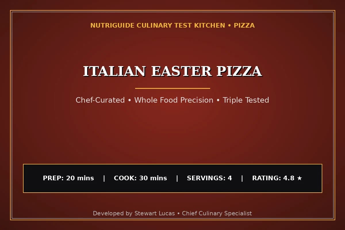 Italian Easter Pizza