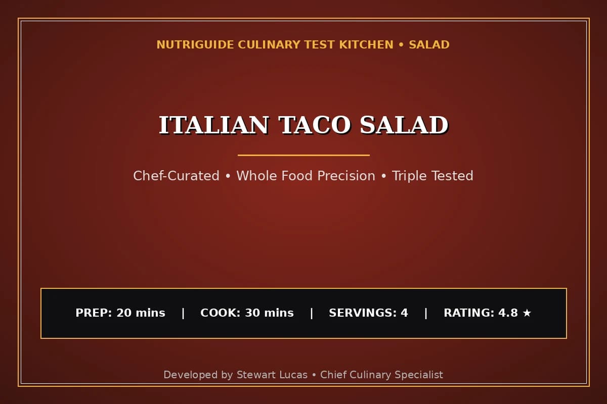 Italian Taco Salad