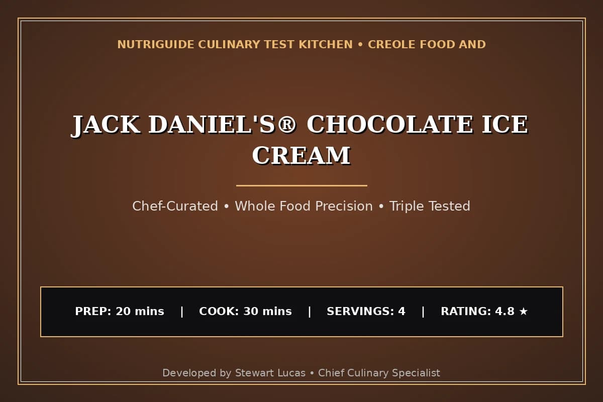Jack Daniel'S® Chocolate Ice Cream