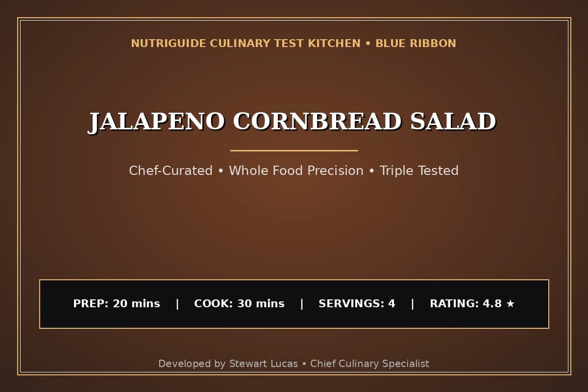 Jalapeno Cornbread Salad