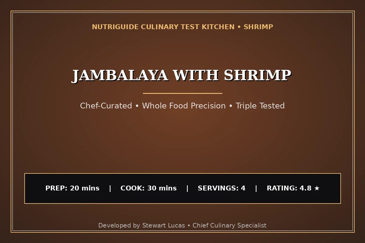 Jambalaya With Shrimp