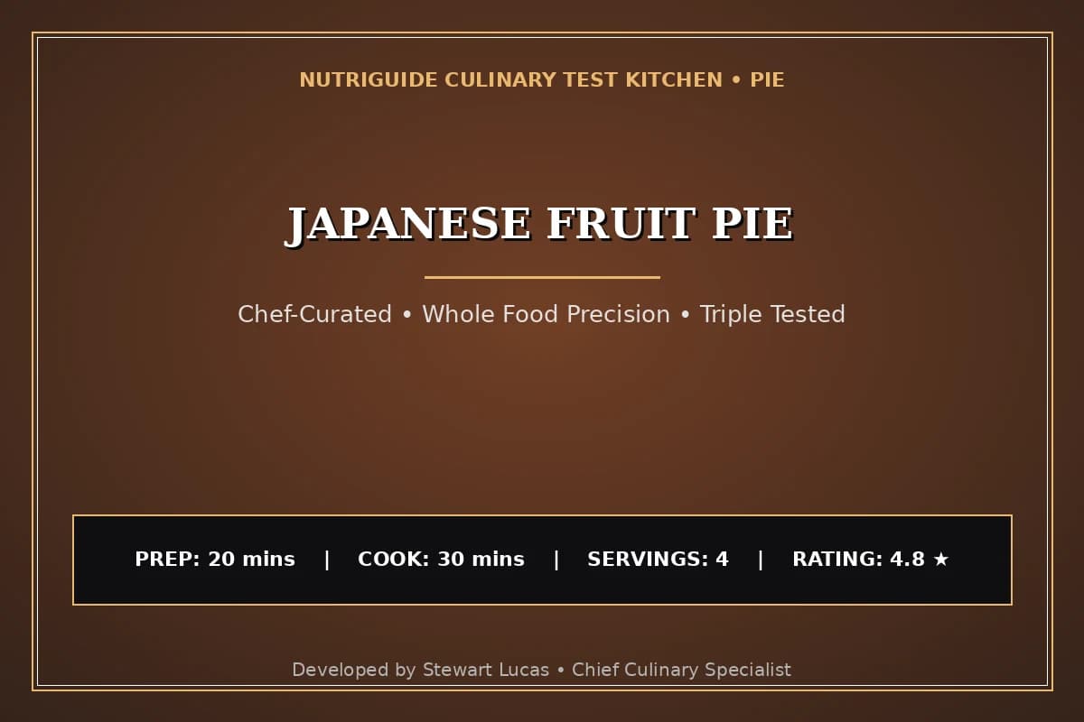 Japanese Fruit Pie