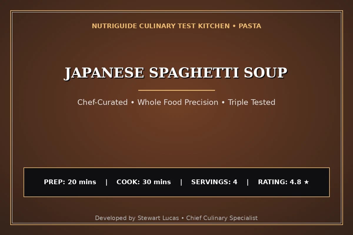 Japanese Spaghetti Soup
