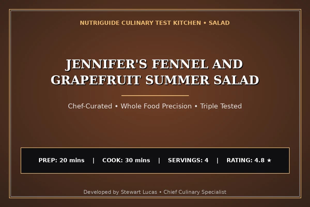 Jennifer'S Fennel And Grapefruit Summer Salad