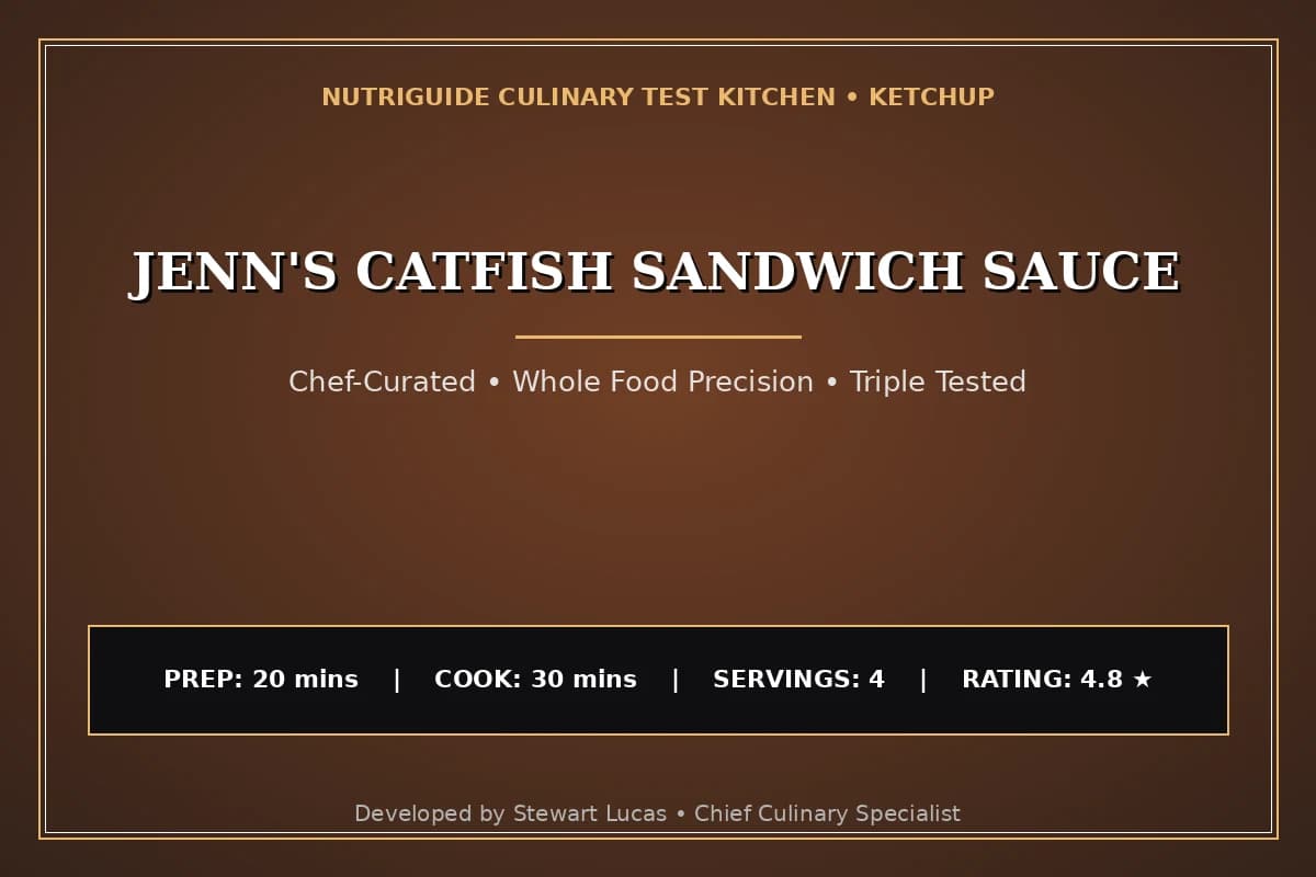 Jenn'S Catfish Sandwich Sauce