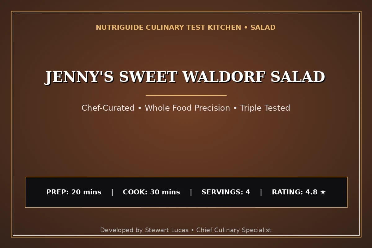 Jenny'S Sweet Waldorf Salad
