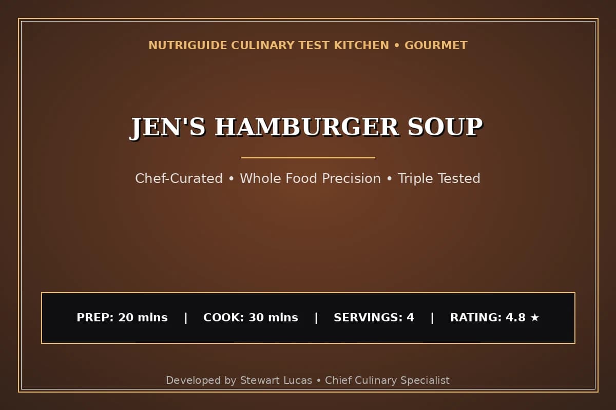 Jen'S Hamburger Soup