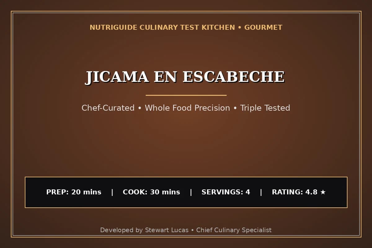 Jicama En Escabeche