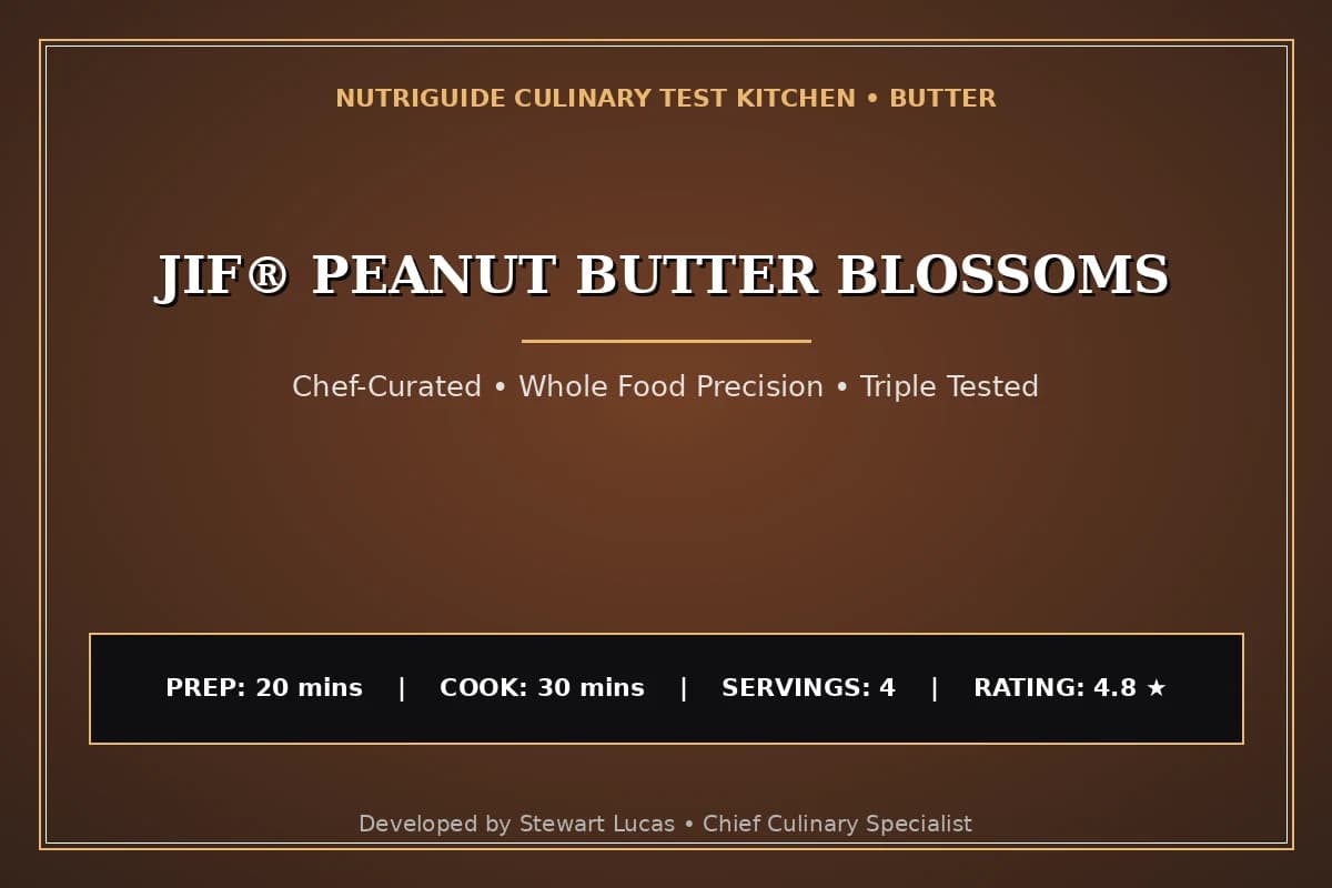 Jif® Peanut Butter Blossoms
