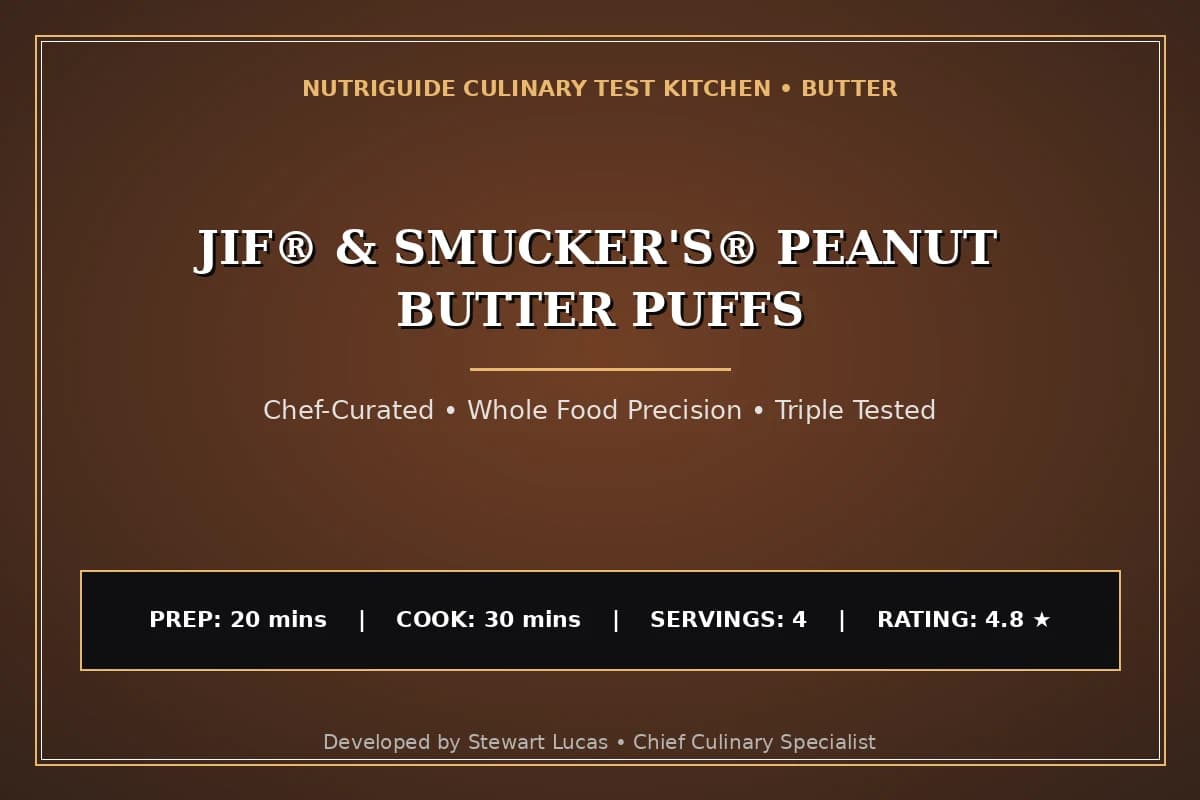Jif® & Smucker'S® Peanut Butter Puffs