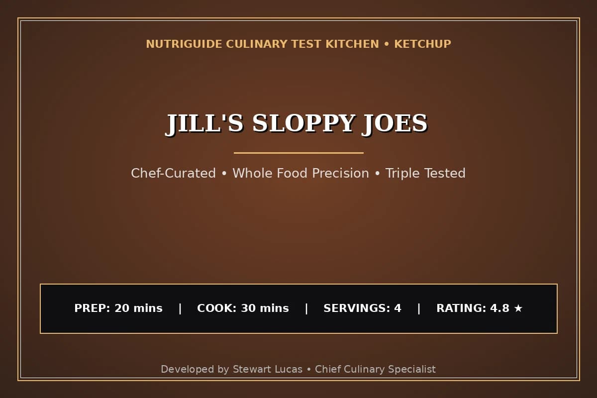 Jill'S Sloppy Joes