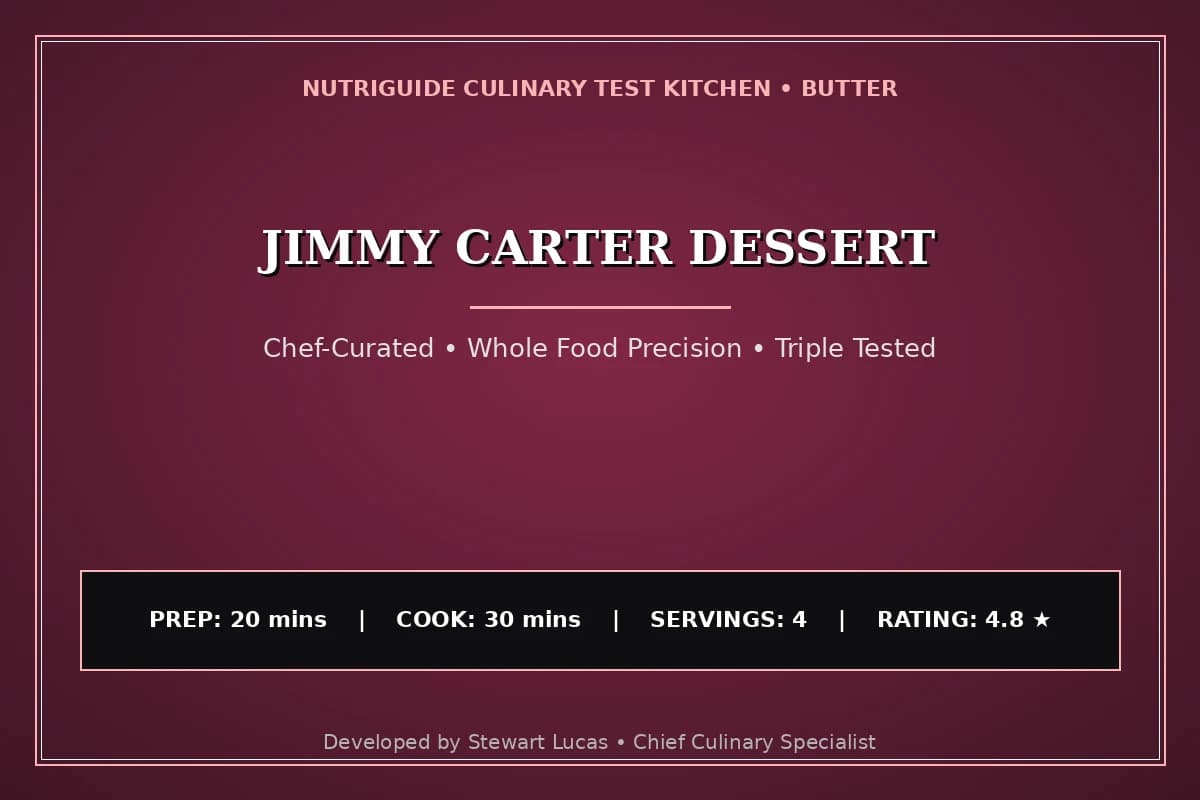 Jimmy Carter Dessert