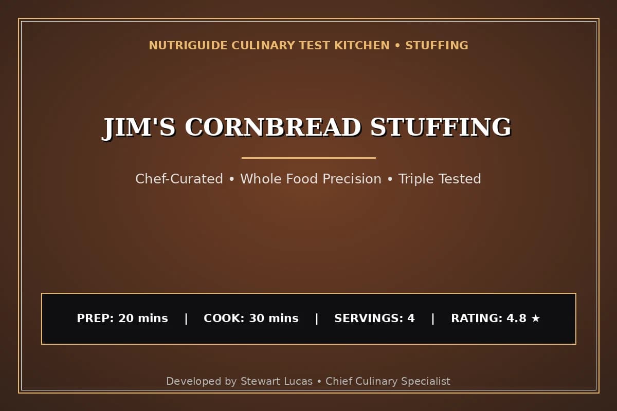 Jim'S Cornbread Stuffing