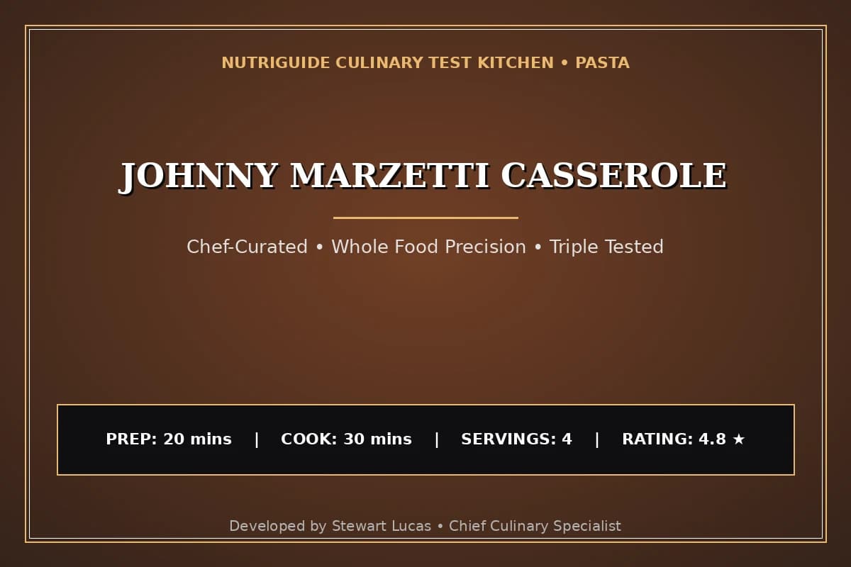 Johnny Marzetti Casserole