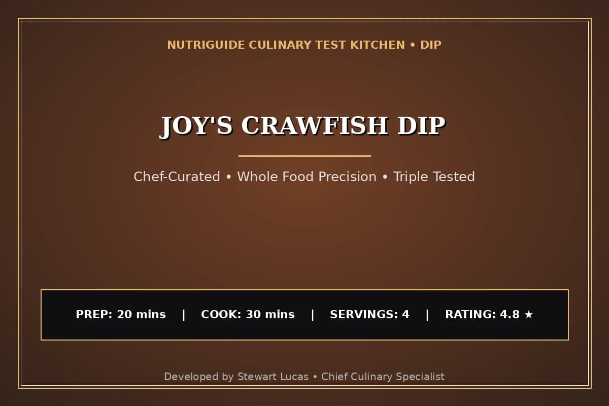 Joy'S Crawfish Dip