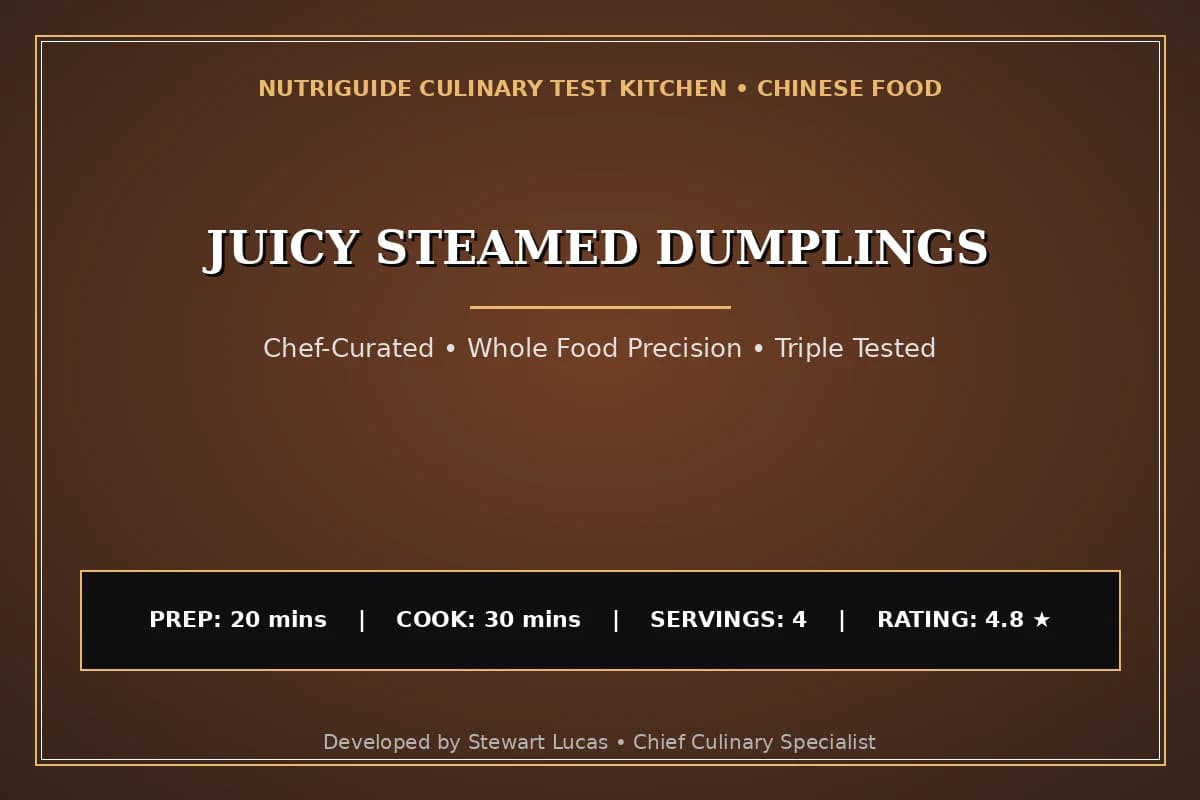 Juicy Steamed Dumplings