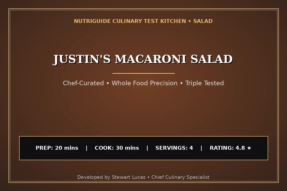 Justin'S Macaroni Salad