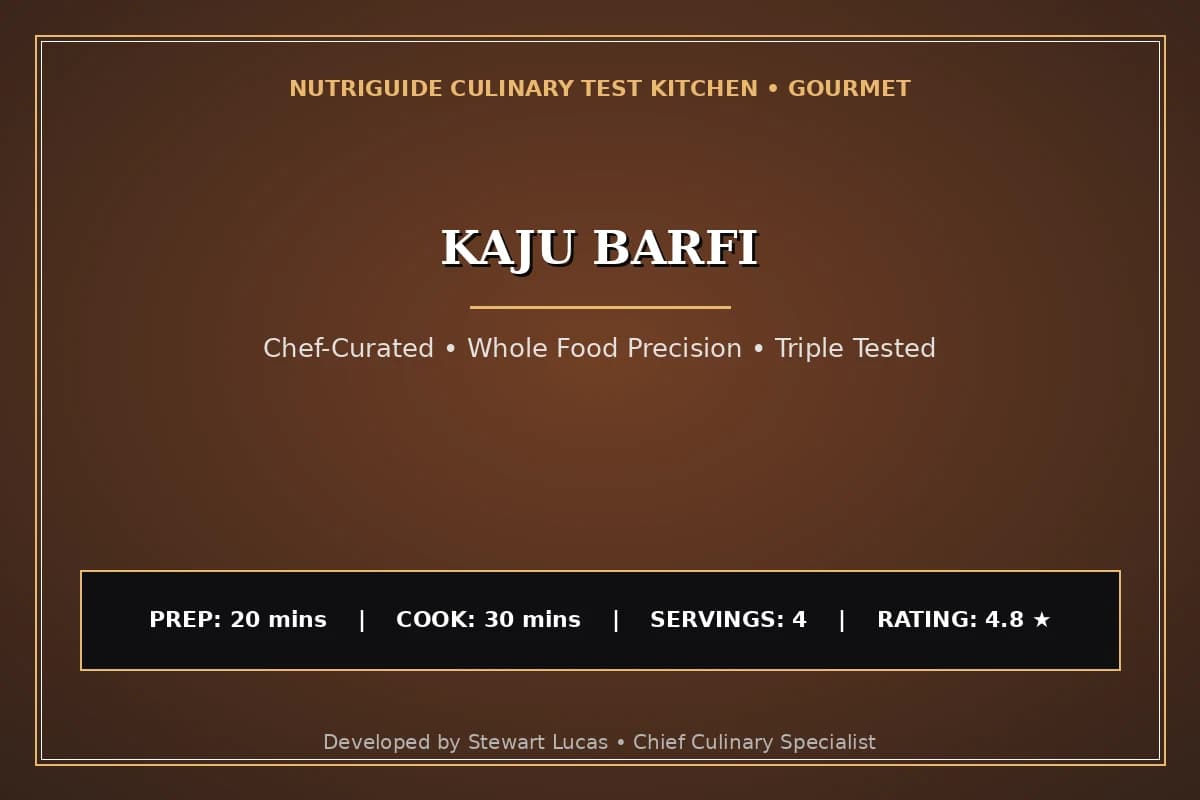 Kaju Barfi