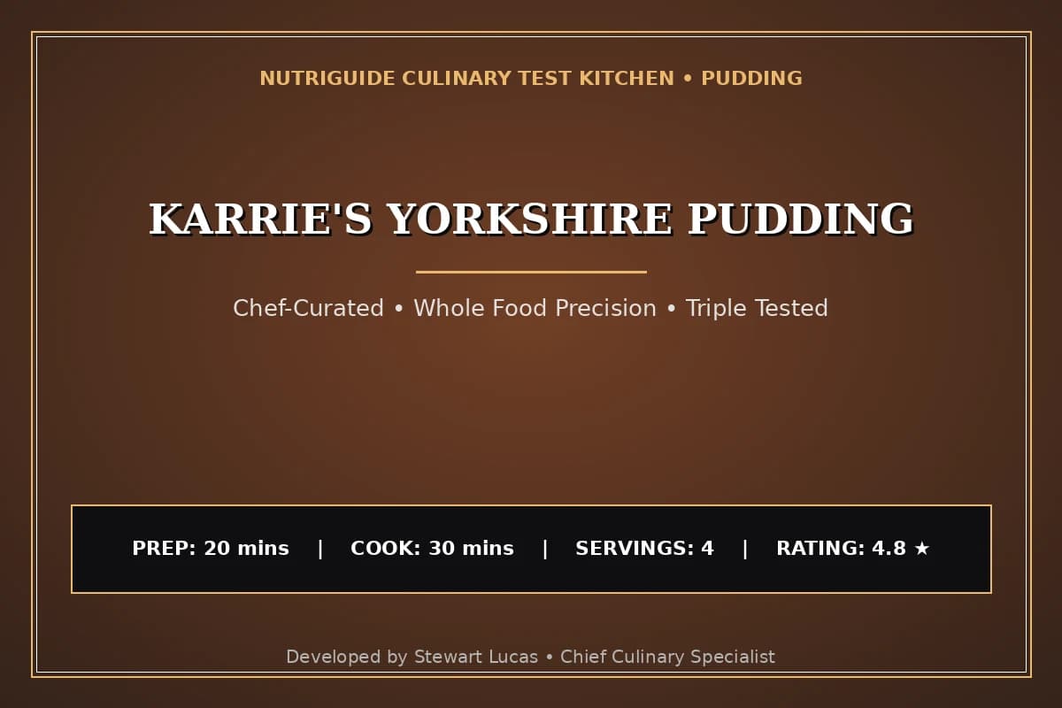 Karrie'S Yorkshire Pudding