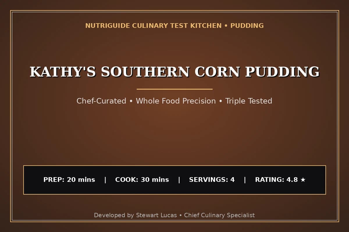 Kathy'S Southern Corn Pudding