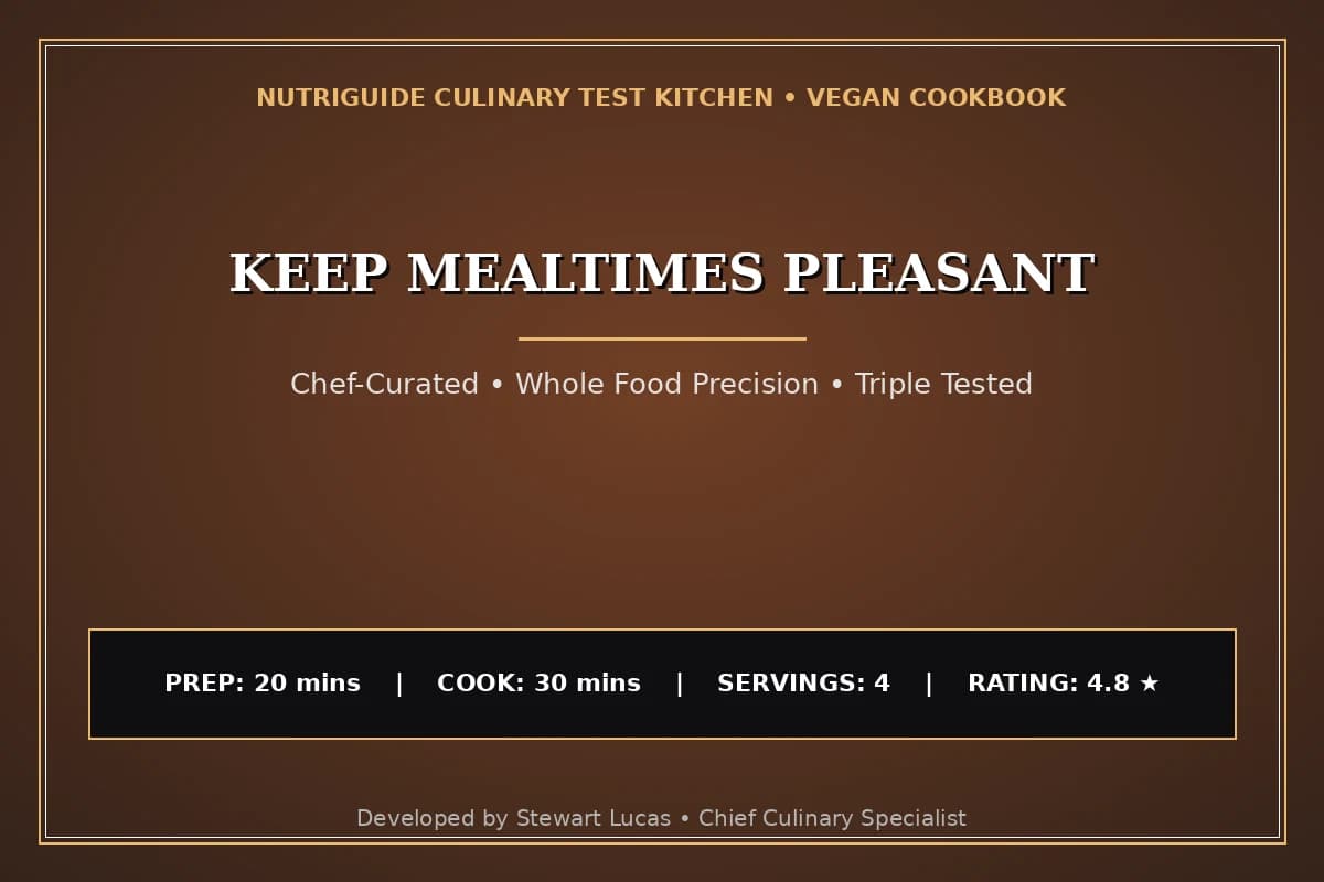 Keep Mealtimes Pleasant