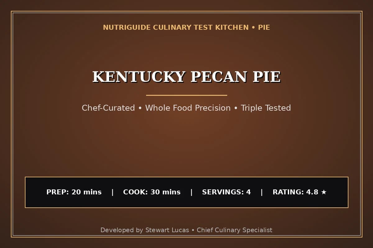 Kentucky Pecan Pie