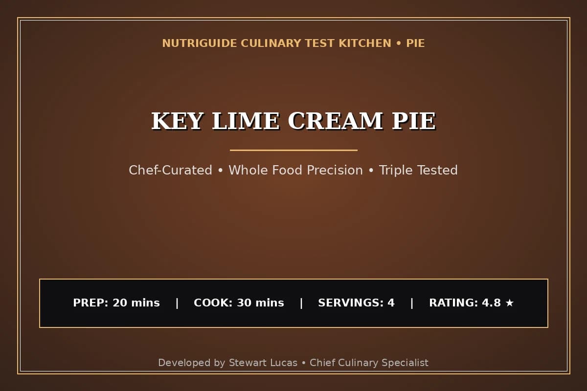 Key Lime Cream Pie