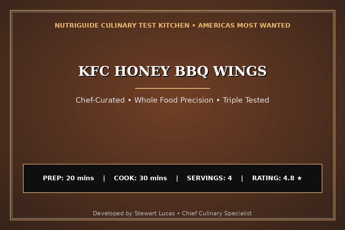 Kfc Honey Bbq Wings