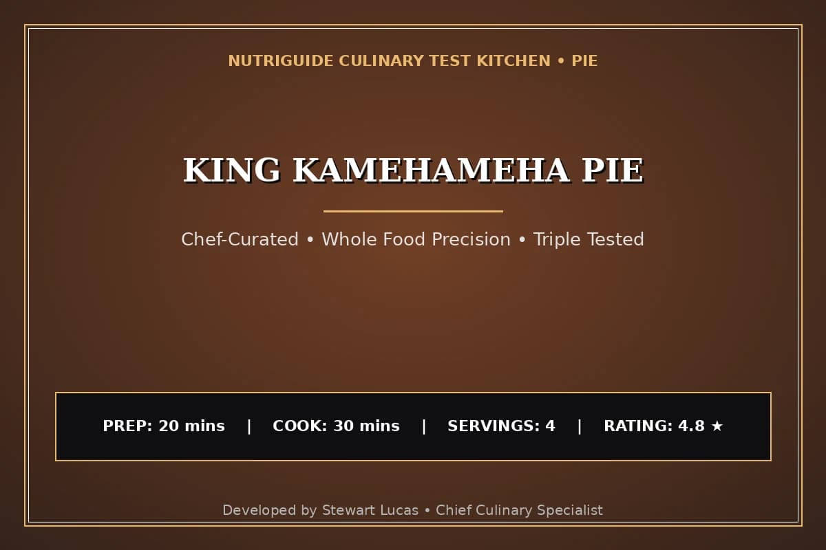 King Kamehameha Pie